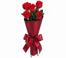 Букет 5 Красных роз Эдлесс Лав в Горнозаводске
