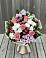 Букет цветов из: Альстромерии, Гвоздики, Розы и Хризантемы в Горнозаводске