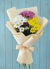 Букет цветов из:  Хризантемы в Горнозаводске