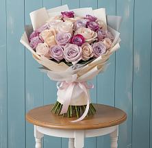 Букет цветов из:  Розы в Горнозаводске