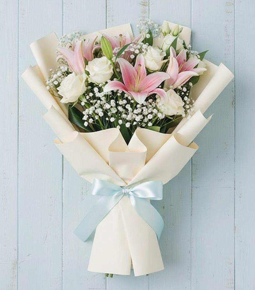 Букет цветов из: Лилии в Горнозаводске