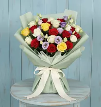 Букет цветов из:  Розы #REPLACE_PRED# Горнозаводске