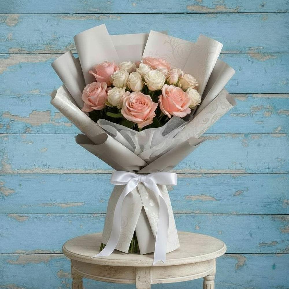 Букет цветов из: Розы в Горнозаводске