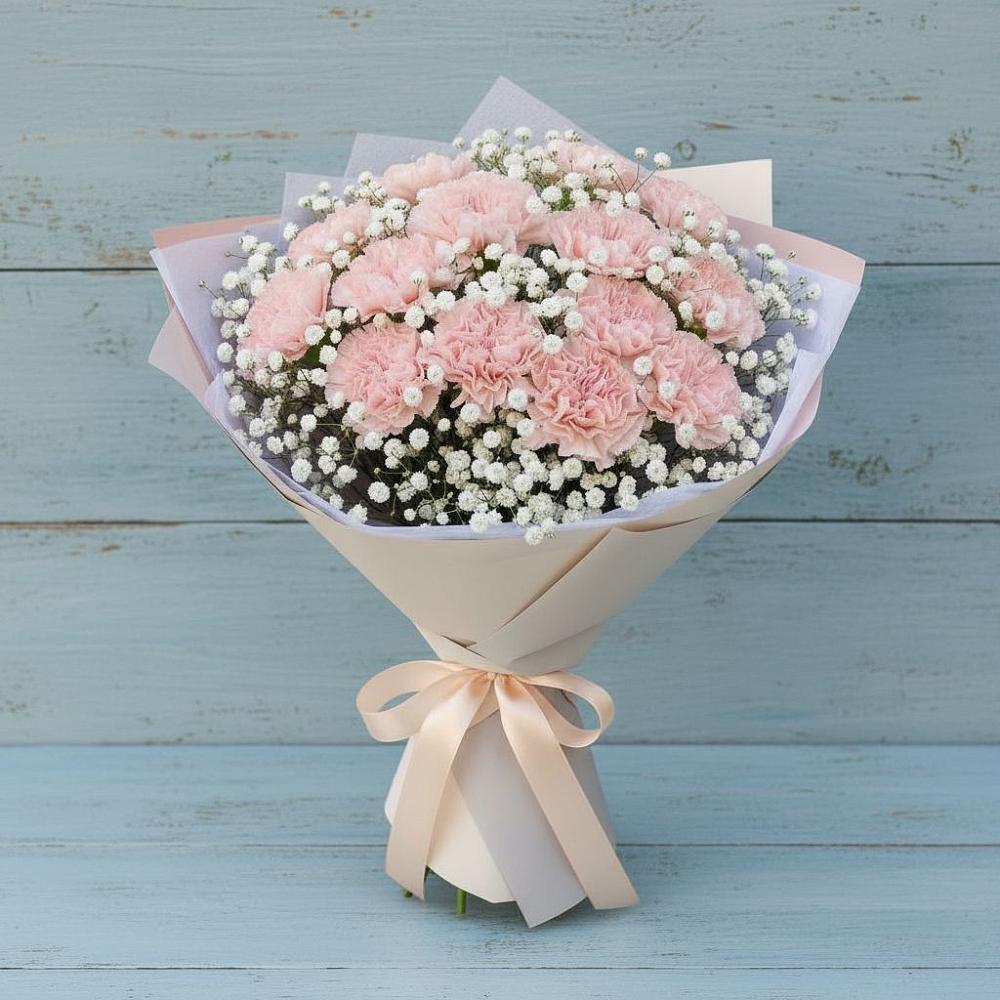 Букет цветов из: Гвоздики в Горнозаводске