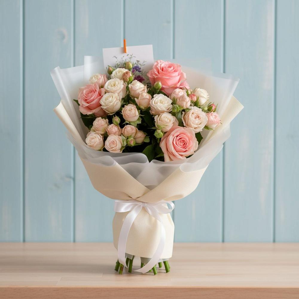 Букет цветов из: Розы в Горнозаводске