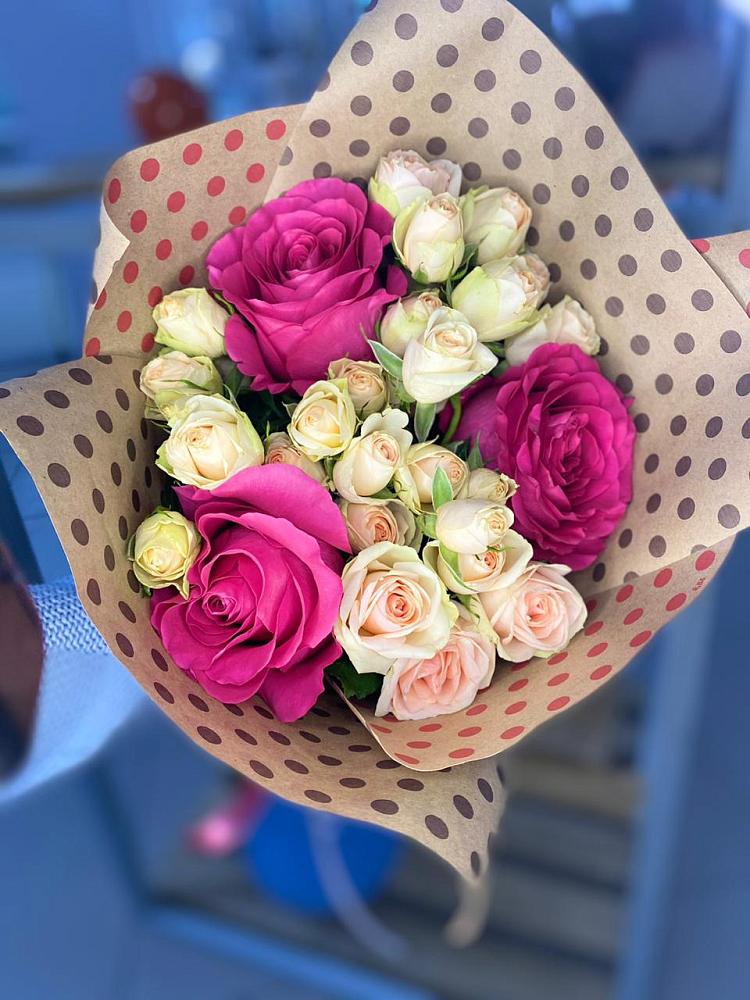 Букет цветов из: Розы в Горнозаводске