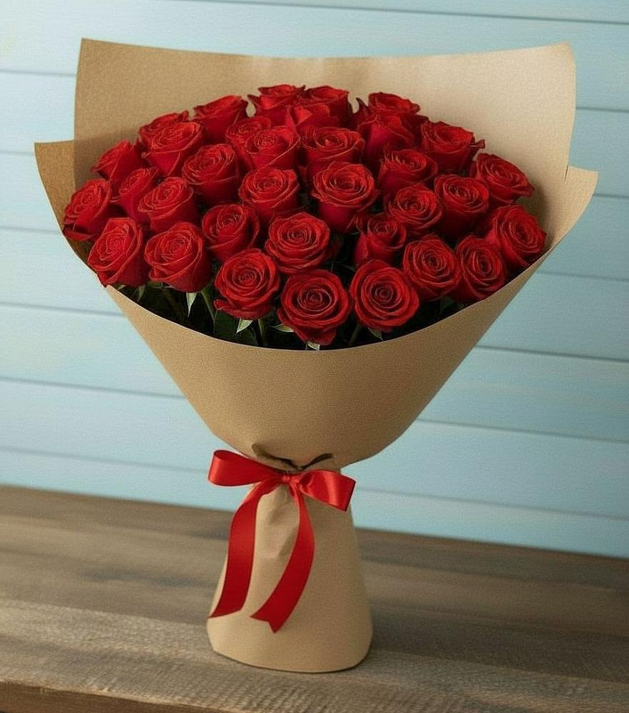 Букет Красные розы Милано в Горнозаводске