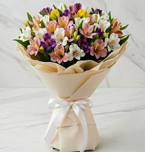Букет цветов из:  Альстромерии в Горнозаводске