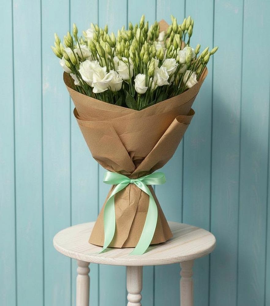 Букет цветов из: Лизиантусы в Горнозаводске