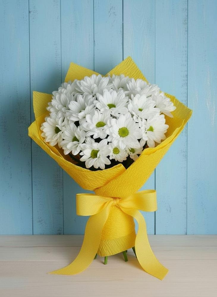 Букет цветов из: Хризантемы в Горнозаводске