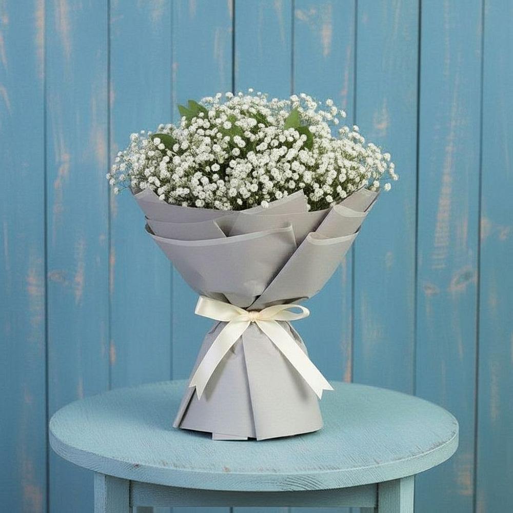 Букет цветов из: Гипсофила в Горнозаводске