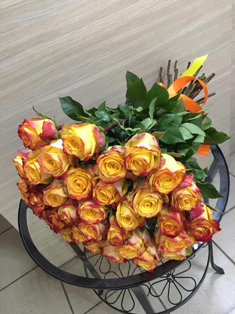 Букет Желтые розы в Горнозаводске