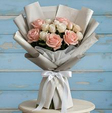 Букет цветов из:  Розы #REPLACE_PRED# Горнозаводске