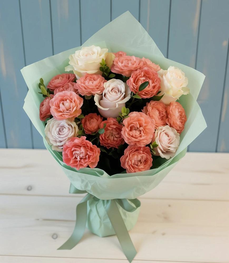 Букет цветов из: Розы в Горнозаводске