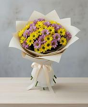 Букет цветов из:  Хризантемы в Горнозаводске