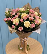 Букет цветов из:  Розы в Горнозаводске
