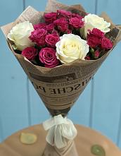 Букет цветов из:  Розы в Горнозаводске