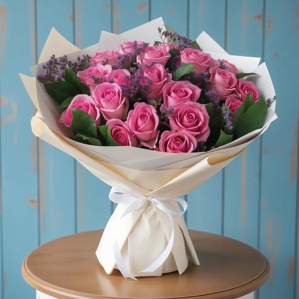 Букет цветов из: Розы в Горнозаводске